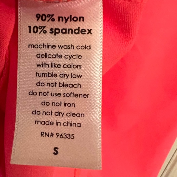 NWT Susana Monaco neon sleeveless dress with angled hem, size small - Picture 6 of 6